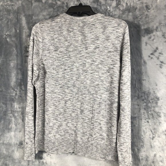 Croft and Barrow Woman's Cardigan Sweater Size Medium Long Sleeve Button Up - Picture 7 of 10